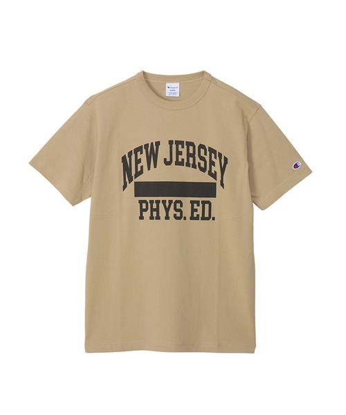 Champion(チャンピオン)の「【Champion/チャンピオン】メンズ ベーシック ショートスリーブTシャツ(Tシャツ/カットソー・メンズ・ホワイト/ホワイト×パープル/グレー系その他7/グレー系その他2/ブルー系その他/ネイビー/ベージュ/ブラック・MEDIUM/LARGE/X-LARGE/SMALL)」の7枚目の写真