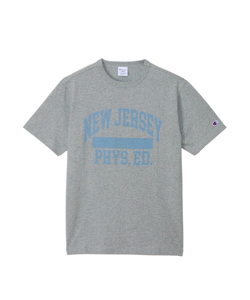 Champion(チャンピオン)の「【Champion/チャンピオン】メンズ ベーシック ショートスリーブTシャツ(Tシャツ/カットソー・メンズ・ホワイト/ホワイト×パープル/グレー系その他7/グレー系その他2/ブルー系その他/ネイビー/ベージュ/ブラック・MEDIUM/LARGE/X-LARGE/SMALL)」の5枚目の写真