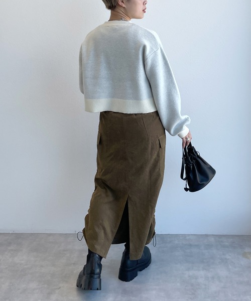 TAFTA ルーシュ カーゴスカート Tafta ルーシュ カーゴスカート