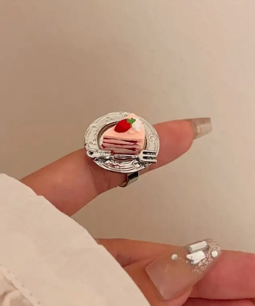 【AMY O】Tiny Heart リング★送料関税込み！！国内発送 セール】【 ammy. / エイミードット 】 レトロ スイーツ リング
