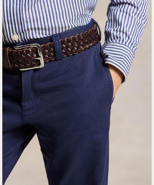 POLO RALPH LAUREN CHILDRENSWEAR(ポロ ラルフ ローレン チルドレンズウェア)の「ストレート フィット フレックス アブレージョン ツイル パンツ(その他パンツ・キッズ・ネイビー系1・4/6/7/3)」の5枚目の写真