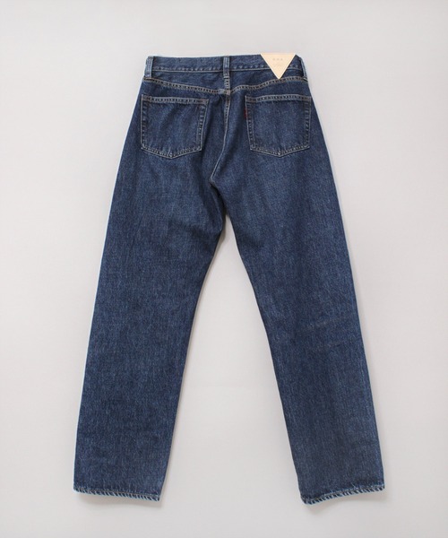 RNA（アールエヌエー）の「R4184 ルーズワイドストレートパンツ（デニムパンツ・レディース・インディゴブルー・MEDIUM/SMALL）」の13枚目の写真