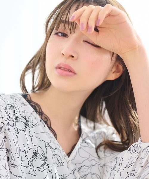 【 上西星来さんコラボ】クロシェラメカーディガン アイボリー Seira Jonishi Collaborate｜NATURAL BEAUTY BASIC｜ ｜【公式