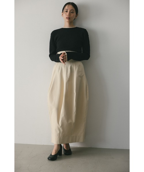 STYLEMIXER（スタイルミキサー）の「コルセットフォルムスカート（スカート・レディース・ブラック/アイボリー/サックスブルー・SMALL/X-SMALL/MEDIUM）」の10枚目の写真