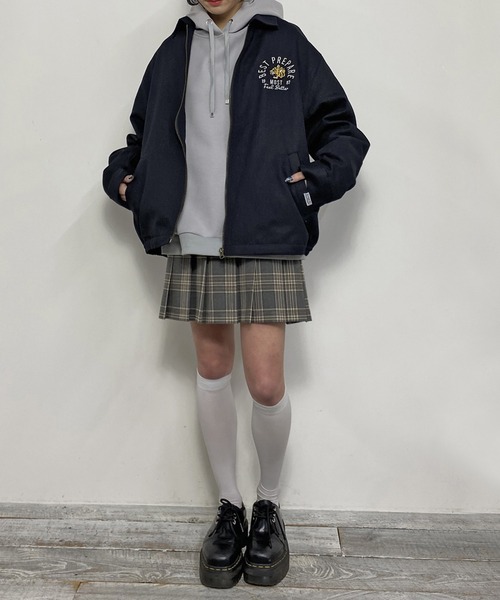 NICOLE CLUB(ニコル クラブ)の「チェックプリーツスカート(スカート・レディース・ベージュ/グレー・MEDIUM)」の16枚目の写真