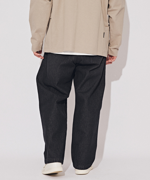 B.C STOCK（ベーセーストック）の「WIDE STRAGHT デニム（デニムパンツ・メンズ・サックスブルー/ブラック/エメラルドブルー/ブラック系その他・LARGE/MEDIUM/SMALL）」の14枚目の写真