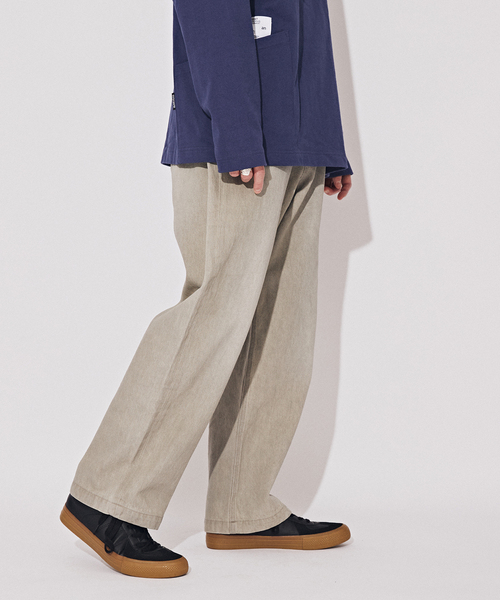 B.C STOCK（ベーセーストック）の「WIDE STRAGHT デニム（デニムパンツ・メンズ・サックスブルー/ブラック/エメラルドブルー/ブラック系その他・LARGE/MEDIUM/SMALL）」の17枚目の写真