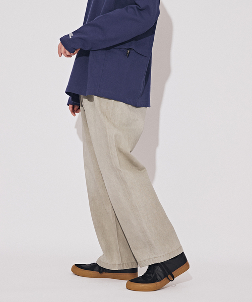 B.C STOCK（ベーセーストック）の「WIDE STRAGHT デニム（デニムパンツ・メンズ・サックスブルー/ブラック/エメラルドブルー/ブラック系その他・LARGE/MEDIUM/SMALL）」の18枚目の写真