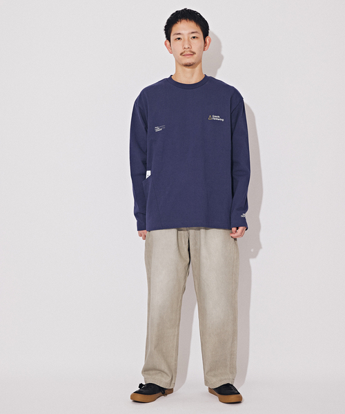 B.C STOCK（ベーセーストック）の「WIDE STRAGHT デニム（デニムパンツ・メンズ・サックスブルー/ブラック/エメラルドブルー/ブラック系その他・LARGE/MEDIUM/SMALL）」の7枚目の写真