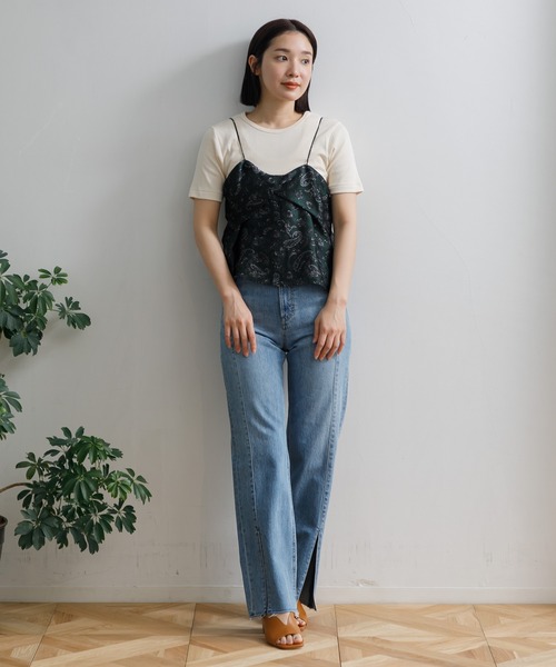 TICCA キュプラジャガードキャミソール TICCA（ティッカ）の「TICCA キュプラジャガードキャミソール