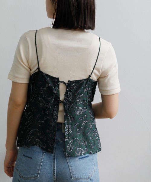 TICCA キュプラジャガードキャミソール TICCA（ティッカ）の「TICCA キュプラジャガードキャミソール