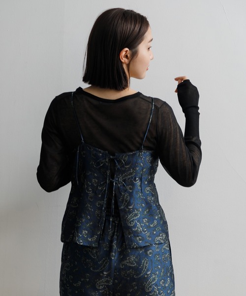 TICCA キュプラジャガードキャミソール TICCA（ティッカ）の「TICCA キュプラジャガードキャミソール