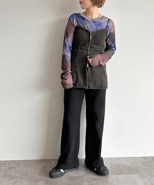 apres jour mignon(アプレジュールミニョン)の「スウェットスラックス【ZOZOTOWN限定アイテム】(スウェットパンツ・レディース・ブラック/ナチュラル/グレー・MEDIUM/X-LARGE/SMALL)」の21枚目の写真