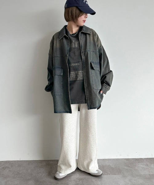 apres jour mignon(アプレジュールミニョン)の「スウェットスラックス【ZOZOTOWN限定アイテム】(スウェットパンツ・レディース・ブラック/ナチュラル/グレー・MEDIUM/X-LARGE/SMALL)」の12枚目の写真
