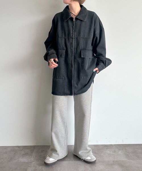apres jour mignon(アプレジュールミニョン)の「スウェットスラックス【ZOZOTOWN限定アイテム】(スウェットパンツ・レディース・ブラック/ナチュラル/グレー・MEDIUM/X-LARGE/SMALL)」の7枚目の写真