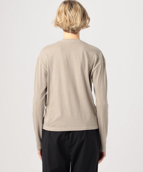 JAMES PERSE(ジェームスパース)の「ベーシック クルーネックプルオーバー WLJ3113(Tシャツ/カットソー・レディース・ライトベージュ・2/1/0)」の5枚目の写真