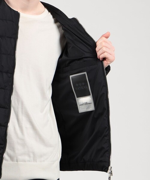 TATRAS（タトラス）の「TATRAS ERGICO エルジーコ ノーカラーダウンジャケット（ダウンジャケット/コート・メンズ・ブラック・4/3/2）」の12枚目の写真