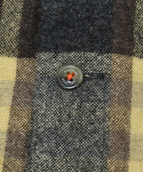 WOOLRICH（ウールリッチ）の「【ヴィンテージ古着】90's WOOLRICH/ウールリッチ チェック ウールシャツ（シャツ/ブラウス・メンズ・ブラウン・LARGE）」の10枚目の写真