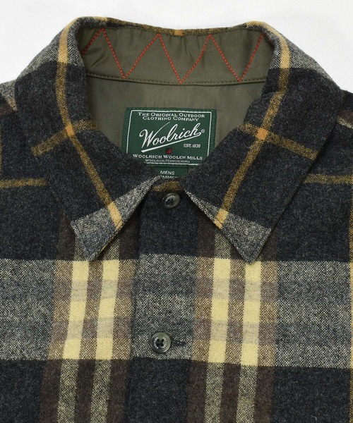 WOOLRICH（ウールリッチ）の「【ヴィンテージ古着】90's WOOLRICH/ウールリッチ チェック ウールシャツ（シャツ/ブラウス・メンズ・ブラウン・LARGE）」の5枚目の写真