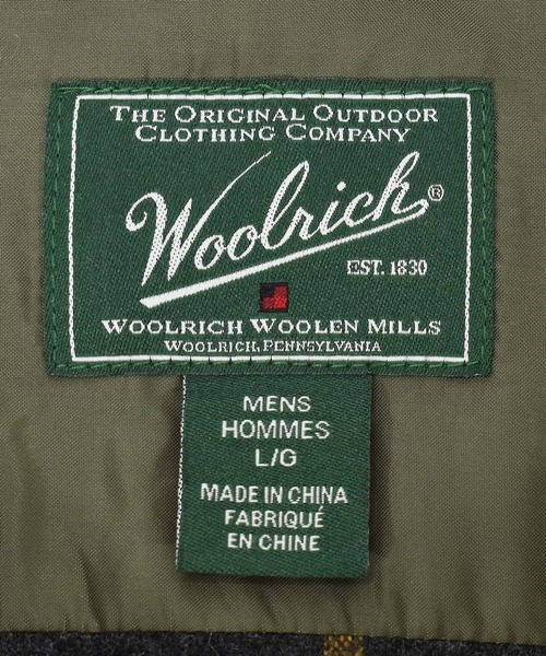 WOOLRICH（ウールリッチ）の「【ヴィンテージ古着】90's WOOLRICH/ウールリッチ チェック ウールシャツ（シャツ/ブラウス・メンズ・ブラウン・LARGE）」の4枚目の写真