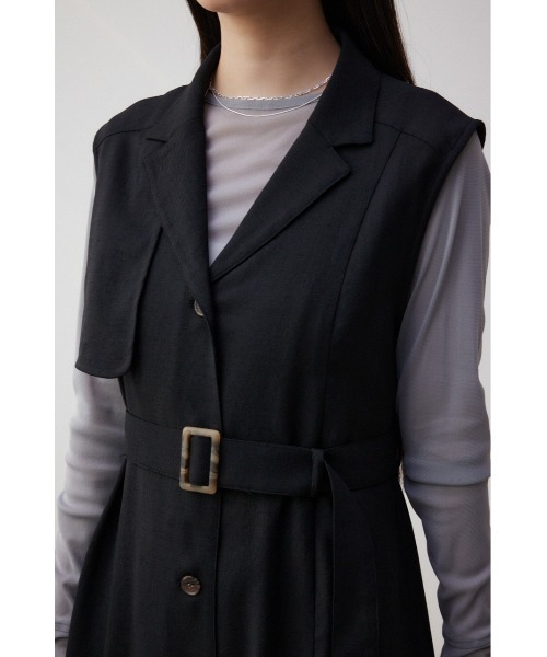 AZUL by moussy（アズールバイマウジー）の「リネンライクジレ