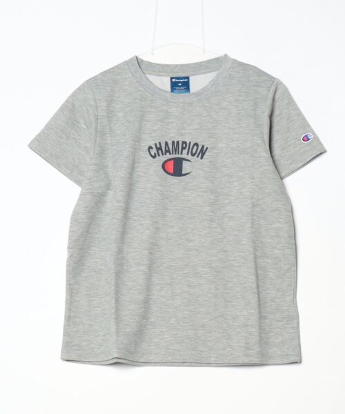 Champion（チャンピオン）の「チャンピオン  SHORT SLEEVE T-SHIRT_（Tシャツ/カットソー・レディース・グレー/オフホワイト/サックスブルー/ブラック・M/L）」の3枚目の写真