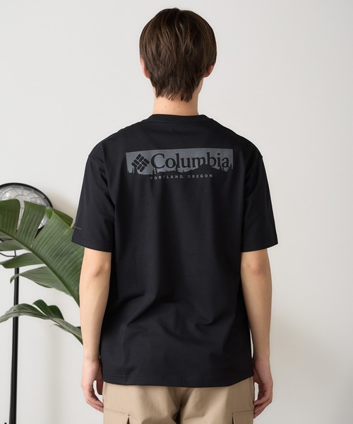 Columbia(コロンビア)の「Columbia/コロンビア Sunshine Creek Graphic SS Tee サンシャインクリークグラフィックショートスリーブTシャツ(Tシャツ/カットソー・メンズ・オフホワイト/ベージュ/ブラック/ダークネイビー・M/L/XL)」の6枚目の写真