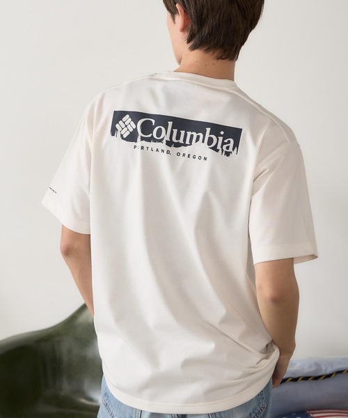 Columbia(コロンビア)の「Columbia/コロンビア Sunshine Creek Graphic SS Tee サンシャインクリークグラフィックショートスリーブTシャツ(Tシャツ/カットソー・メンズ・オフホワイト/ベージュ/ブラック/ダークネイビー・M/L/XL)」の15枚目の写真