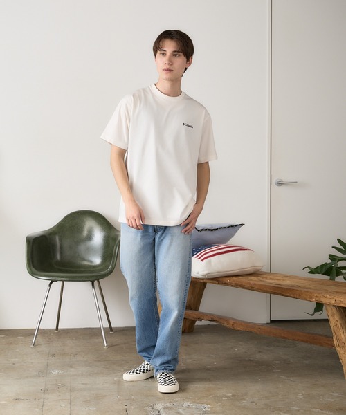 Columbia(コロンビア)の「Columbia/コロンビア Sunshine Creek Graphic SS Tee サンシャインクリークグラフィックショートスリーブTシャツ(Tシャツ/カットソー・メンズ・オフホワイト/ベージュ/ブラック/ダークネイビー・M/L/XL)」の16枚目の写真