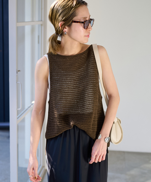 FRAMeWORK（フレームワーク）の「SILK-GIMA メッシュタンク