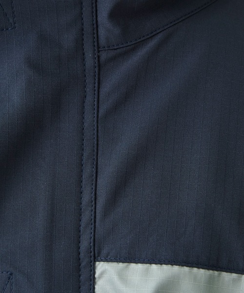 FACETASM(ファセッタズム)の「【FACETASM/ファセッタズム】NYLON ZIP JACKET(ブルゾン・メンズ・ネイビー・3/4)」の9枚目の写真