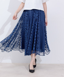 Jayro（ジャイロ）の「パネルメッシュレーススカート（スカート）」