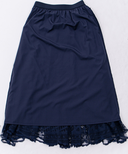 Jayro(ジャイロ)の「パネルメッシュレーススカート(スカート・レディース・ネイビー/ベージュ/ホワイト系その他・FREE)」の21枚目の写真