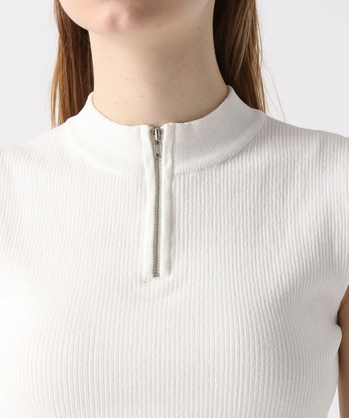 FOREVER 21(フォーエバー トゥエンティーワン)の「【2024SS】トラックニットベスト(ベスト・レディース・オフホワイト/ブラック/ネイビー・SMALL/MEDIUM)」の19枚目の写真