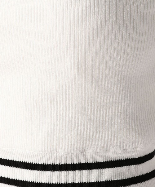FOREVER 21(フォーエバー トゥエンティーワン)の「【2024SS】トラックニットベスト(ベスト・レディース・オフホワイト/ブラック/ネイビー・SMALL/MEDIUM)」の14枚目の写真