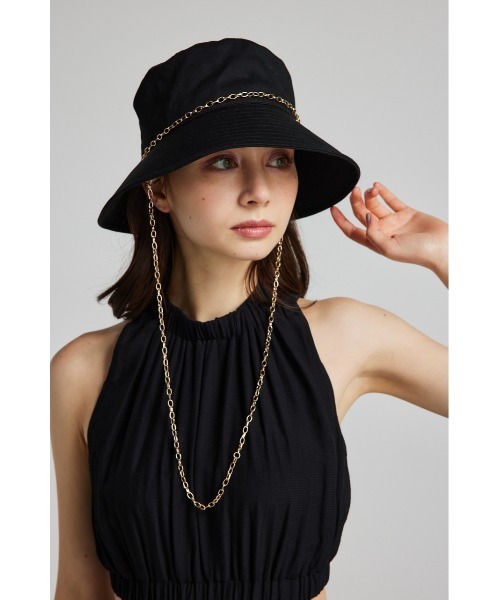 ぴえん　新品未使用　パンダルギーニ　バケットハット　ブラックL 25SS 新作】UNISEX WAACKYバケットハット ブラック