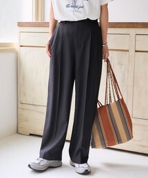 FREAK'S STORE | スラックスイージーパンツ/ツータックパンツ(スラックス)