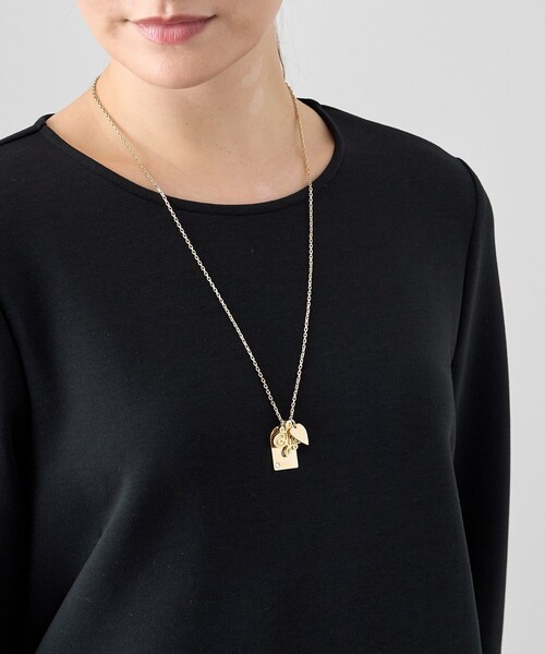 【セール】ロゴチャームネックレス（ネックレス）｜ANAYI（アナイ）
