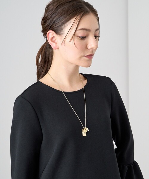 ANAYI（アナイ）の「ロゴチャームネックレス（ネックレス・レディース・ゴールド系その他・FREE）」の2枚目の写真