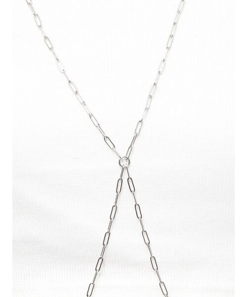 EVRIS（エヴリス）の「ボディチェーンタンクトップ（タンクトップ・レディース・ブラック/ホワイト/グリーン・FREE）」の12枚目の写真