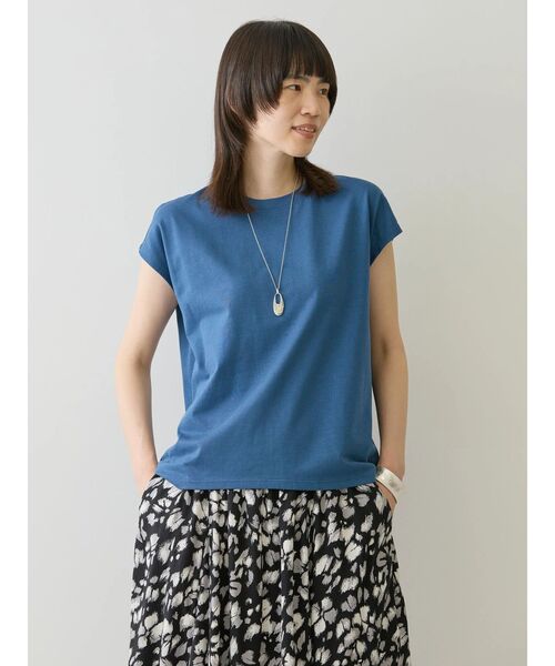 tシャツ 「きれいめ／接触冷感／日本製」ハンカチスリーブプルオーバー レディース 楽天市場】【 30％OFF 】 フレンチスリーブ レディース Tシャツ