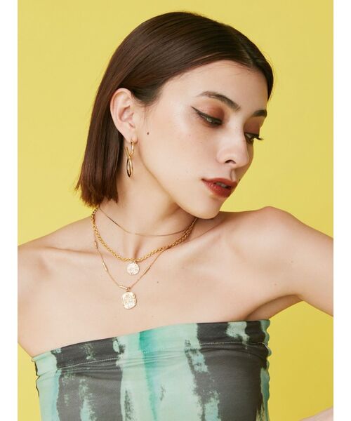 EVRIS（エヴリス）の「COIN MOTIF3連ネックレス（ネックレス・レディース・ゴールド/シルバー・FREE）」の3枚目の写真