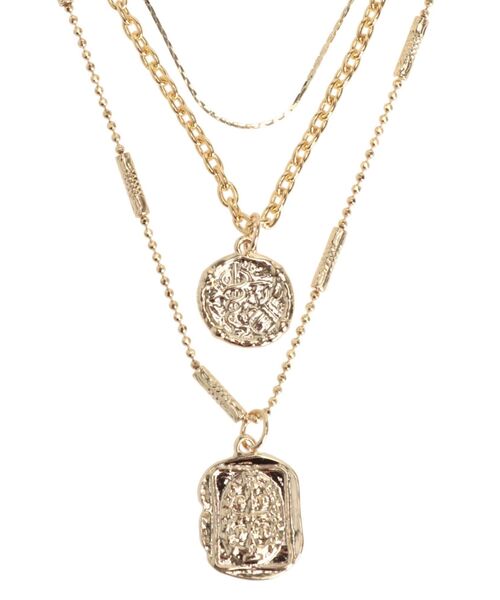 EVRIS（エヴリス）の「COIN MOTIF3連ネックレス（ネックレス・レディース・ゴールド/シルバー・FREE）」の11枚目の写真