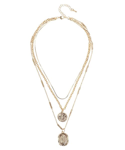 EVRIS（エヴリス）の「COIN MOTIF3連ネックレス（ネックレス・レディース・ゴールド/シルバー・FREE）」の8枚目の写真