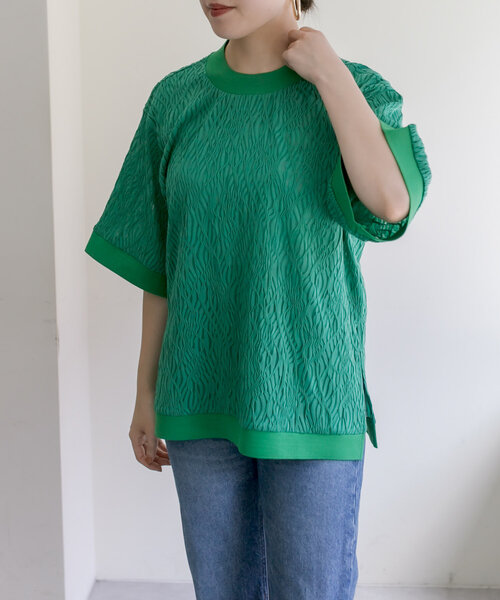 ナミナミ0214 ear PAPILLONNER（イアパピヨネ）の「ナミナミレースTシャツ
