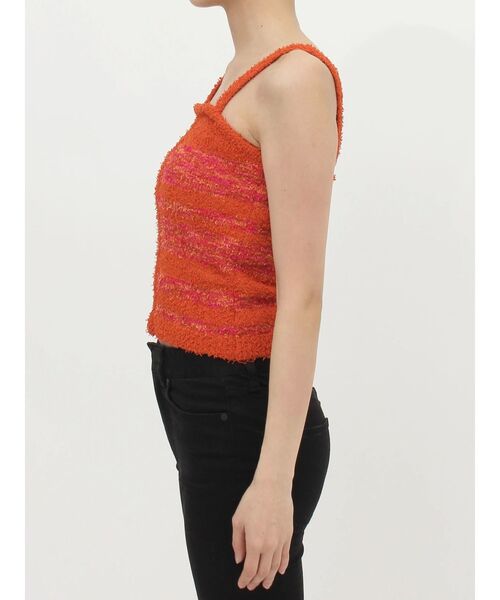 MURUA（ムルーア）の「ボーダーキャミ（キャミソール・レディース・ネイビー/レッド・FREE）」の10枚目の写真