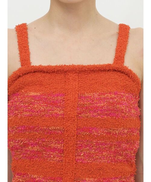 MURUA（ムルーア）の「ボーダーキャミ（キャミソール・レディース・ネイビー/レッド・FREE）」の12枚目の写真