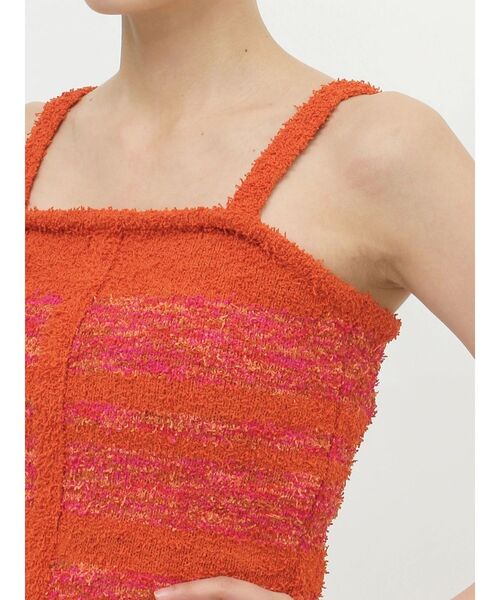 MURUA（ムルーア）の「ボーダーキャミ（キャミソール・レディース・ネイビー/レッド・FREE）」の13枚目の写真