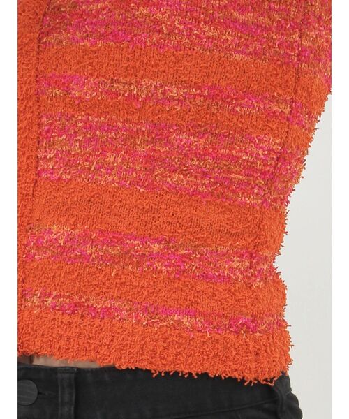 MURUA（ムルーア）の「ボーダーキャミ（キャミソール・レディース・ネイビー/レッド・FREE）」の14枚目の写真