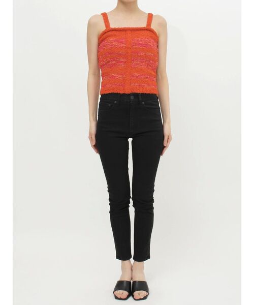 MURUA（ムルーア）の「ボーダーキャミ（キャミソール・レディース・ネイビー/レッド・FREE）」の16枚目の写真